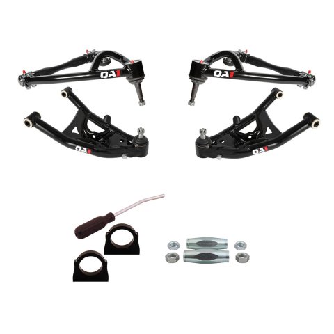 QA1 Level 3 Full Vehicle Drag Racing Suspension Kits DK33-GMX2 Handling Packages, Racing, Control Arms, Tie Rod Sleeves, Buick, Chevrolet, Oldsmobile, Pontiac, Kit