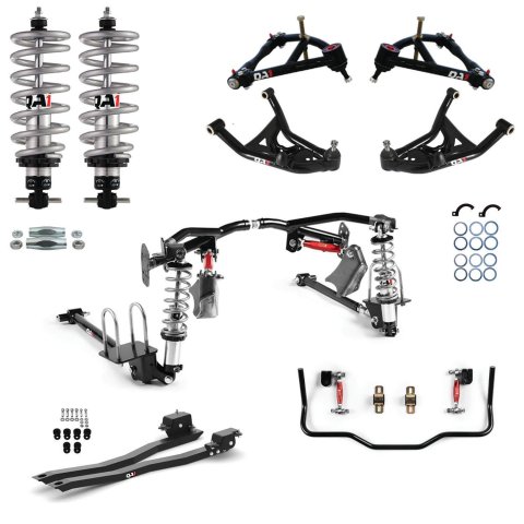 QA1 70-74 GM F-Body Level 2 Drag Kit 2.0 w/ Shocks (Bundled Kit)