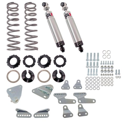 QA1 64-67 GM A-Body Level 1 Handling Kit 2.0 w/ Shocks (1x qap5250, 1x qap52870, 2x qap7888-109, 1x qapGS501-10400A, 1x qapRCK52340, 1x qapT114W)