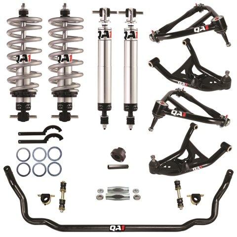 QA1 Level 2 Full Vehicle Handling Suspension Kits for 1970-1981 CAMARO, FIREBIRD - HK22-GMF2 Packages, Handling, Front Coil Springs, Front and Rear Shocks/Struts, Control Arms, Chevrolet, Pontiac, Kit