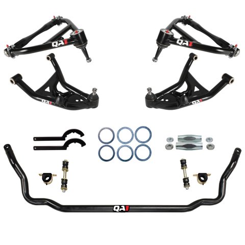 QA1 Level 2 Full Vehicle Handling Suspension Kits HK32-GMX3 Packages, Handling, Front Sway Bar, Control Arms, Black Powdercoated, Buick, Chevrolet, Oldsmobile, Pontiac, Kit