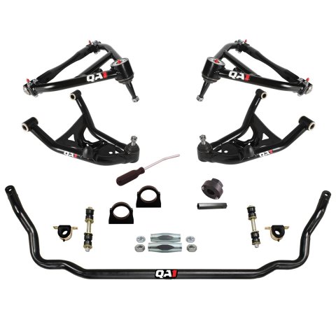 QA1 70-81 GM F-Body Level 3 Handling Kit 2.0 w/o Shocks (1x qap52518, 1x qap5252, 1x qap52520, 1x qap52893, 1x qap7888-109, 1x qapT114W)