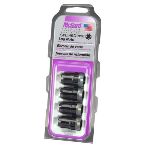 McGard SplineDrive 5-Lug Wheel Install Kit - M12X1.5 (1x mcg65300, 5x mcg65357BK)