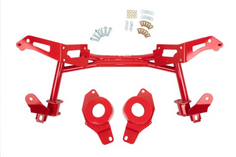 UMI Performance 82-92 GM F-Body K-member LSX Engines Coil Springs - Red (1x umi2409-R, 1x umi2401-R)