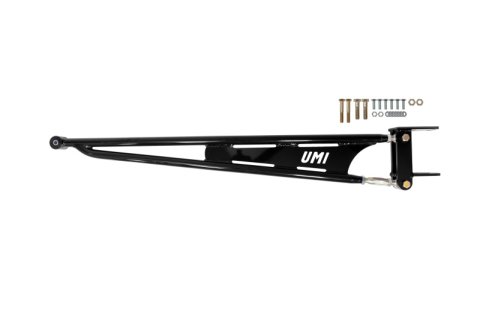 UMI Performance 82-92 GM F-Body Tunnel Mounted Trq. Arm Fits TH400- No Loop - Black (1x umi2198-B, 1x umi2218AS-B)