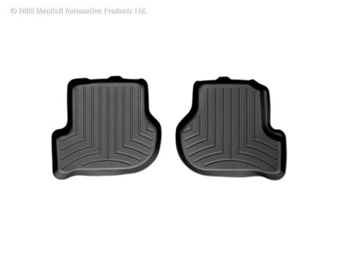 COBB 10-14 Volkswagen GTI (Round Floor Retention) Front and Rear FloorLiner by WeatherTech - Black (1x cobbWT442691, 1x wet440802)