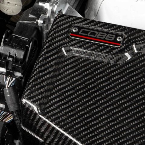 Cobb 22-23 Subaru WRX Redline Carbon Fiber Fuse Covers (Driver&Passenger) (1x cobb846665-DRIVER, 1x cobb846665-PASS)
