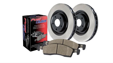 Centric OE Coated Front Brake Kit (2 Wheel) (1x sto105.12730, 2x sto120.67068)