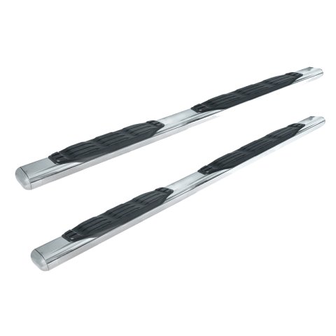 Go Rhino 01-06 Chevy 1500/1500HD 2500HD 5in 1000 Series Complete Kit w/Sidestep + Brkts (1x gor10587PS, 1x gor6840495)