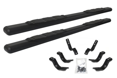 Go Rhino 17-20 Ford F-250/F-350 SD 5in 1000 Series Complete Kit w/Sidestep + Brkts (1x gor10580T, 1x gor6841555)