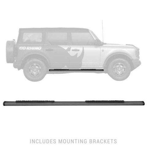 Go Rhino 13-18 Toyota RAV4 5in OE Xtreme Low Profile Complete Kit w/Sidesteps + Brkts (1x gor650071T, 1x gor6844095)