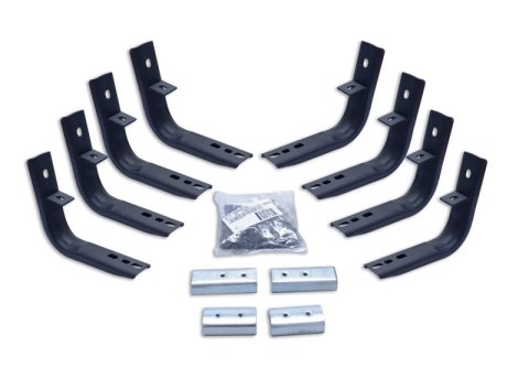 Go Rhino 15-20 Chevy Colorado 6in OE Xtreme II Complete Kit w/SideSteps + Brkts (1x gor660180T, 1x gor6840355)