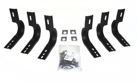 Go Rhino 07-18 Chevy 1500 6in OE Xtreme II Complete Kit w/SideSteps + Brkts (1x gor660152T, 1x gor6840455)
