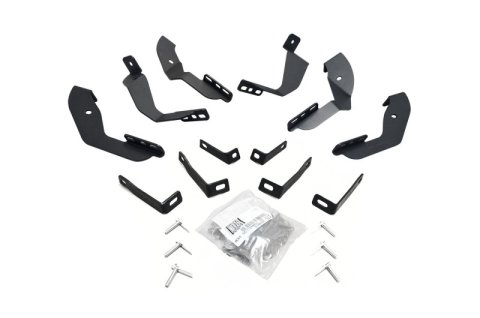 Go Rhino 15-19 Chevy 2500HD 6in OE Xtreme Complete Kit w/SideSteps + Brkts (1x gor660087PS, 1x gor6840435)