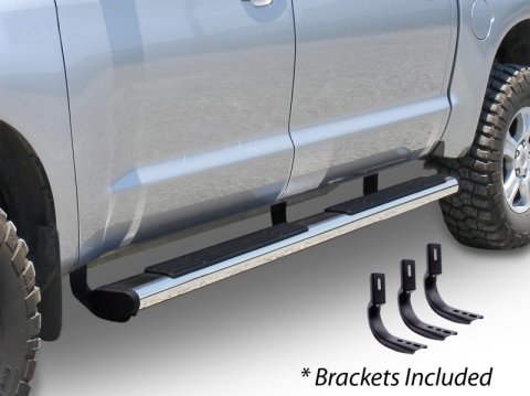 Go Rhino 19-20 Chevy 1500 6in OE Xtreme Complete Kit w/SideSteps + Brkts (1x gor660080PS, 1x gor6840475)