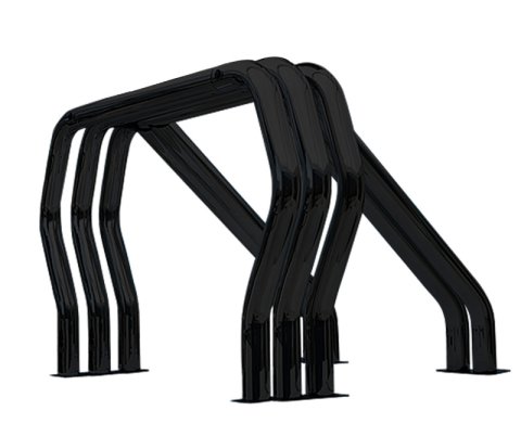 Go Rhino 88-98 Chevy/GMC C /K Series RHINO! Bed Bar Complete Kit w/Main Bar + Kickers (1x gor600, 2x gor90001B, 1x gor90002B, 2x gor9560B)