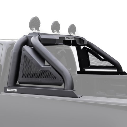 Go Rhino 14-19 Chevy 1500 LD (Classic) Sport Bar 2.0 Complete Kit w/Sport Bar+Retractable Light Mnt (1x gor911000T, 1x gor960001T)
