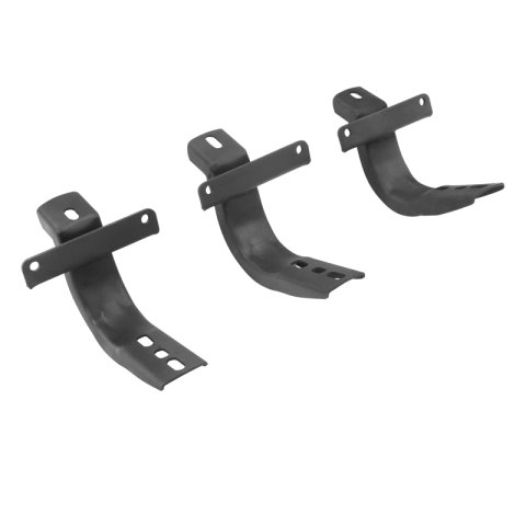Go Rhino 2021+ Ford Bronco (Excludes Sport Models) 4in 1000 Series Complete Kit w/Sidestep + Brkts (1x gor10473PS, 1x gor6841295)