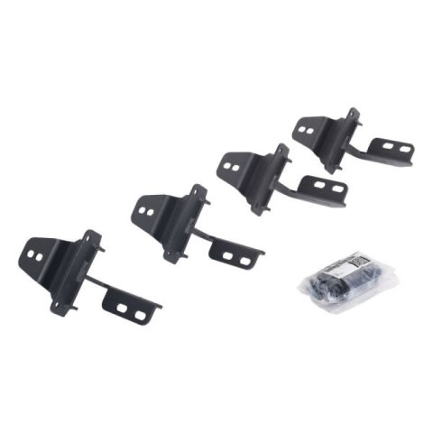 Go Rhino 07-18 Jeep Wrangler JK Vertex V3 - Sidestep + Brkts (1x gor6949266, 1x gorV300052T)