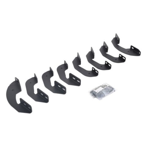 Go Rhino 07-21 Toyota Tundra Vertex V3 - Sidestep + Brkts (1x gor6944156, 1x gorV300087T)