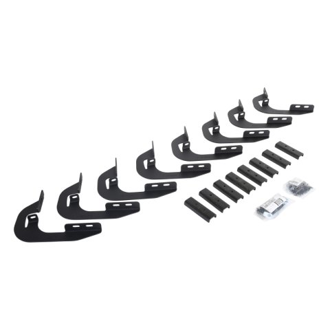 Go Rhino 2022 Toyota Tundra DC 4dr RB20 Running Boards Kit w/RB20 Running Board + Brkts - Tex. Blk (1x gor69400080PC, 1x gor6944356)