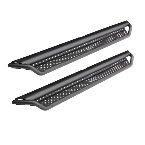 Go Rhino 19-23 Ram 1500 Dominator Extreme D1 SideSteps Complete Kit w/SideStep + Brkts (1x gorD10080T, 1x gorD64306TK)