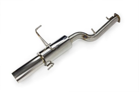 ISR Performance Series II - GT Single Exhaust System - Non Resonated - 95-98 Nissan 240sx (S14) (1x isrIS-S2NRMD-S14, 1x isrIS-S2RO-GT-S14)