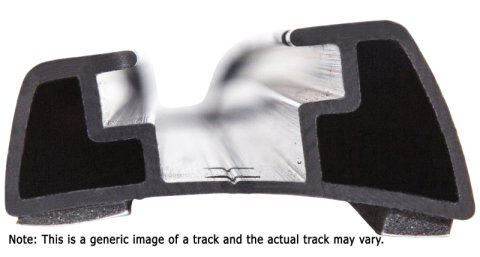 Rhino-Rack 05-19 Nissan Frontier 4 Door Pick Up Heavy Duty RLTP Track Mount 2 Bar Roof Rack - Black (2x rhrRB1375B, 2x rhrRLTP, 1x rhrRTS507)