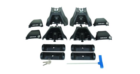 Rhino-Rack 15-21 Chevrolet Trax 4 Door SUV Vortex 2500 2 Bar Roof Rack - Black (1x rhrDK464, 1x rhrRLKVA, 2x rhrVA118B)