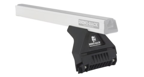 Rhino-Rack 86-94 Mitsubishi Delica 4 Door Van Heavy Duty RL110 3 Bar Roof Rack - Black (3x rhrRB1375B, 3x rhrRL110S2)