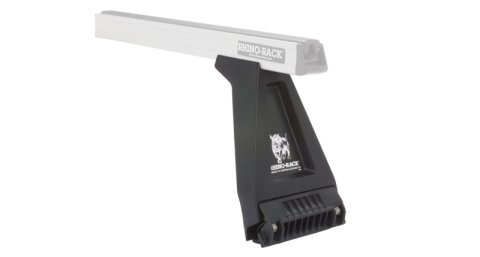 Rhino-Rack 93-94 Land Rover Defender 4 Door 4WD SUV Heavy Duty RL210 4 Bar Roof Rack - Black (4x rhrRB1500B, 4x rhrRL210DS8)