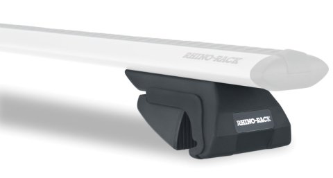 Rhino-Rack 05-19 Nissan Frontier 4 Door Pick Up Vortex SX 2 Bar Roof Rack - Black (1x rhrSX008, 2x rhrVA106B)