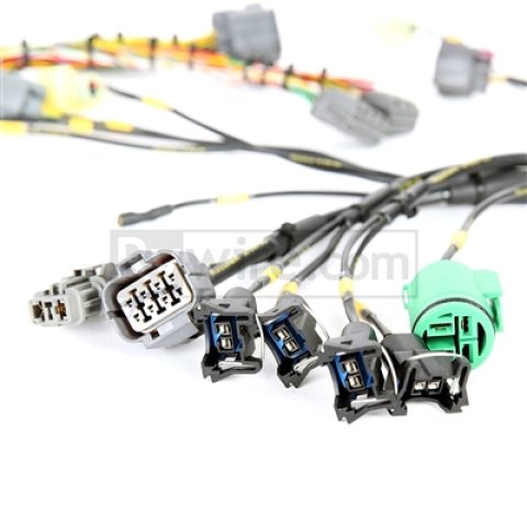 Rywire Honda B/D-Series Mil-Spec Engine Harness w/Chassis Specific Adapter (1x rywRY-B1-MILSPEC, 1x rywRY-B-SUB-EA-EARLY)