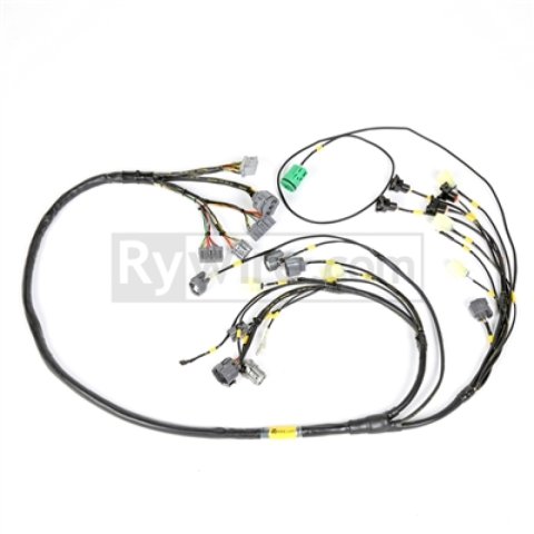 Rywire Honda F/H-Series Mil-Spec Engine Harness w/Chassis Specific Adapter (1x rywRY-B-SUB-EA-LATE, 1x rywRY-H2-MILSPEC)