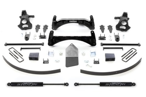 Fabtech 07-13 GM C1500 P/U w/o Autoride 2WD 6in Basic Sys w/Stealth (1x fabFTS21042BK, 1x fabFTS21060BK, 1x fabFTS21061BK, 2x fabFTS6333)