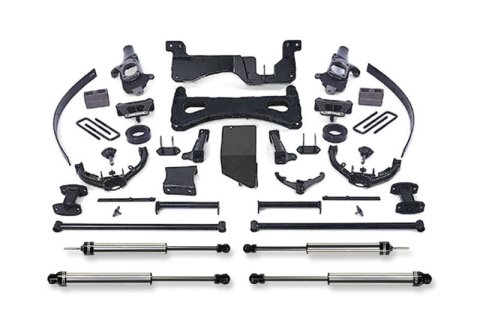 Fabtech 07-08 GM C/K2500HD 8in Perf Sys w/Dlss Shks (1x fabFTS21012BK, 1x fabFTS21013BK, 1x fabFTS21068BK, 2x fabFTS810202, 2x fabFTS810212)