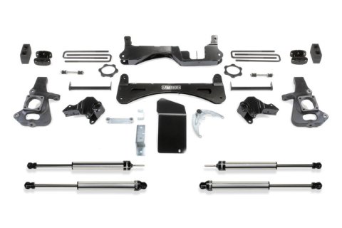 Fabtech 01-10 GM C/K2500HD 6in Rts Sys w/Dlss Shks (1x fabFTS21089, 1x fabFTS21090, 2x fabFTS810172, 2x fabFTS810182)