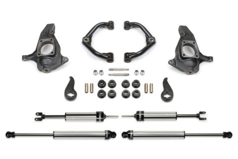 Fabtech 11-19 GM C/K2500HD/3500HD 4in Ultimate System w/Uniball UCA & DL Shocks (1x fabFTS21202)