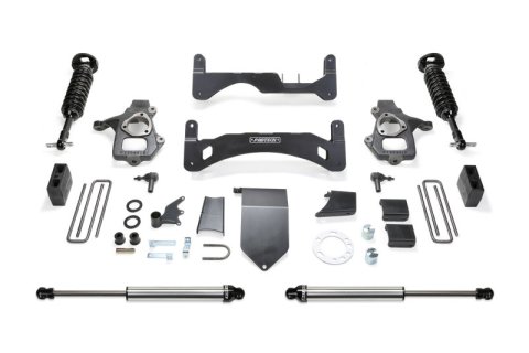 Fabtech 14-18 GM C/K1500 P/U w/oE Forg Stl UCA 6in Perf Sys G2 w/Dl 2.5 & 2.25 (1x fabFTS21170, 1x fabFTS21173, 1x fabFTS21207, 2x fabFTS810562)