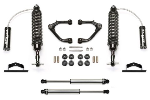 Fabtech 07-13 GM C/K1500 P/U & 14-18 C/K1500 P/U w/oE Forg Stl UCA 2in UCA Kit w/Dl 2.5 & 2.25 (1x fabFTS21128, 1x fabFTS21179, 2x fabFTS810322)