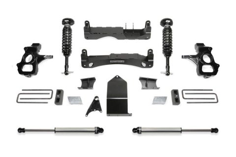 Fabtech 14-18 GM C/K1500 P/U w/oE Alm Or Stmp Stl UCA 4in Perf Sys w/Dl 2.5 & 2.25 (1x fabFTS21226, 1x fabFTS21229, 1x fabFTS21235, 2x fabFTS810152)