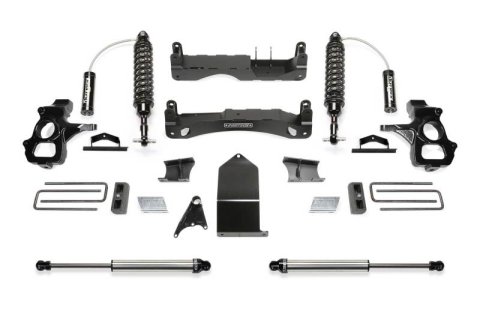 Fabtech 14-18 GM C/K1500 P/U w/oE Alm Or Stmp Stl UCA 4in Perf Sys w/Dl 2.5 & 2.25 (1x fabFTS21226, 1x fabFTS21229, 1x fabFTS21236, 2x fabFTS810152)