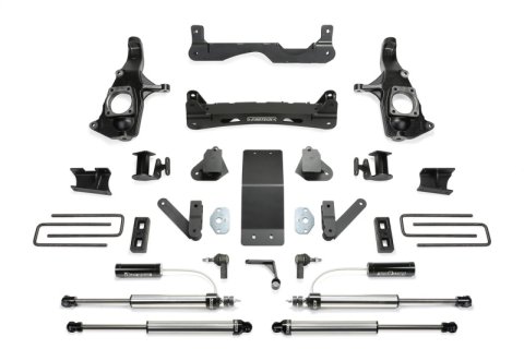 Fabtech 11-19 GM 2500HD 2WD/4WD 4in Basic Sys w/Dlss Resi Shks (Bundled Kit)