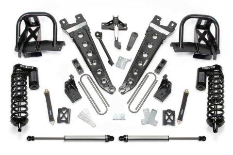 Fabtech 05-07 Ford F250 4WD w/Factory Overload 6in Rad Arm Sys w/Dlss 4.0 C/O& Rr Dlss (Bundled Kit)