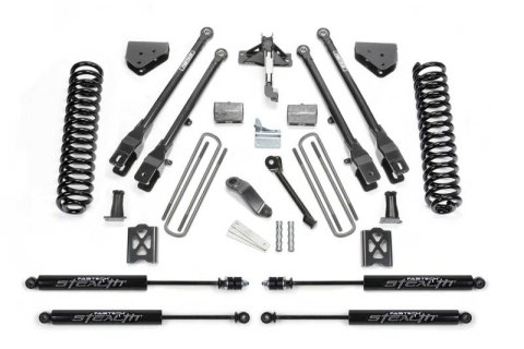Fabtech 05-07 Ford F350 4WD 6in 4Link Sys w/Coils & Stealth (Bundled Kit)