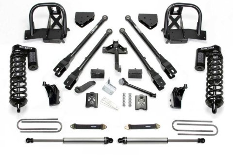 Fabtech 05-07 Ford F250 4WD w/Factory Overload 6in 4Link Sys w/Dlss 4.0 C/O & Rr Dlss (Bundled Kit)