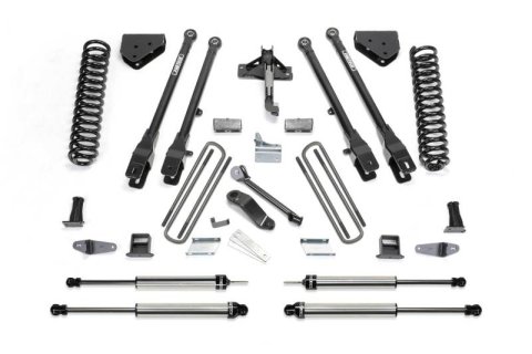 Fabtech 08-10 Ford F250 4WD 10in 4Link Sys w/Coils & Dlss Shks (Bundled Kit)
