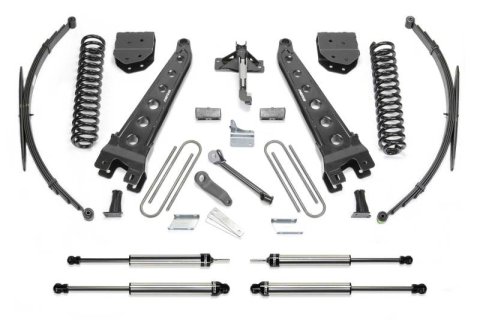 Fabtech 08-10 Ford F350 4WD 10in Rad Arm Sys w/Coils & Dlss Shks (Bundled Kit)