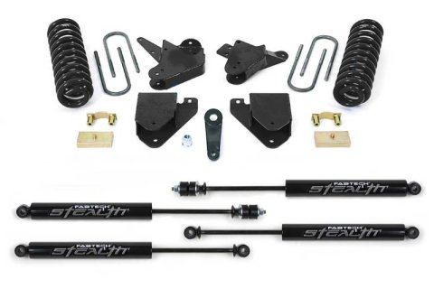 Fabtech 05-07 Ford F250 2WD V8 Gas 6in Basic Sys w/Stealth (1x fabFTS22056BK, 1x fabFTS22057, 1x fabFTS22098BK, 2x fabFTS6064, 2x fabFTS6191)