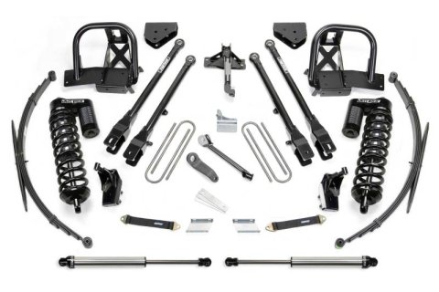 Fabtech 08-10 Ford F250/F350 4WD 8in 4Link Sys w/Dlss 4.0 C/O& Rr Dlss (Bundled Kit)